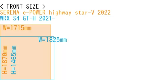 #SERENA e-POWER highway star-V 2022 + WRX S4 GT-H 2021-